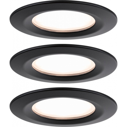 Paulmann 93081 Set Nova Plus LED-inbouwlamp LED 18 W Zwart