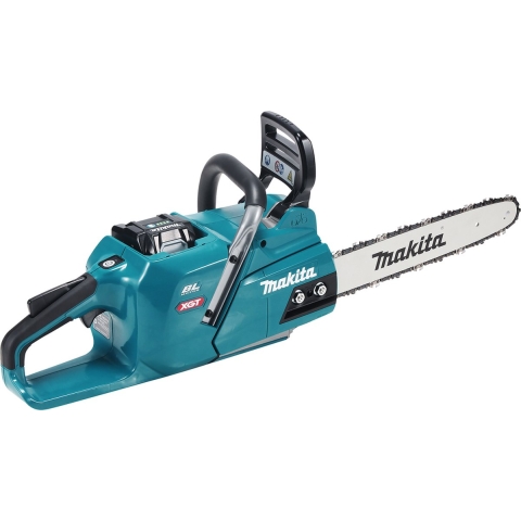Makita UC011GT101 | XGT 40 V Max kettingzaag 35 cm | 5,0 Ah accu (1 st) | snellader | in doos UC011GT101