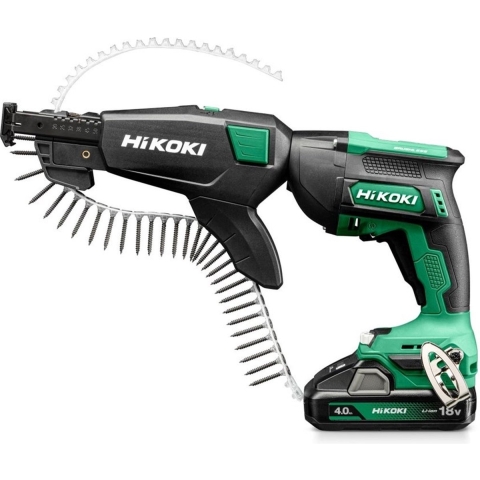 Hikoki W18DBWCZ Accu Band-Schroefmachine 18V - 1/4" - Brushless - 0-3000Tr - Mv - 2X18V 4,0Ah In HSC III