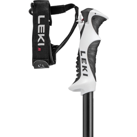 LEKI Bold S skistokken antraciet/zwart/wit, 120 cm