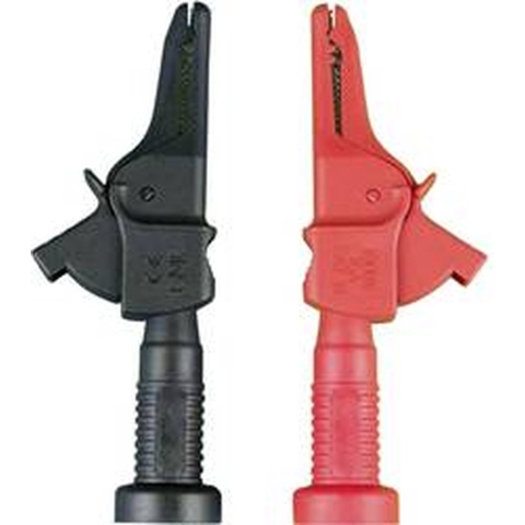 Gossen Metrawatt KY95-3 Krokodillenklemmenset Bus 4 mm CAT III 1000 V Zwart, Rood 1 stuk(s)