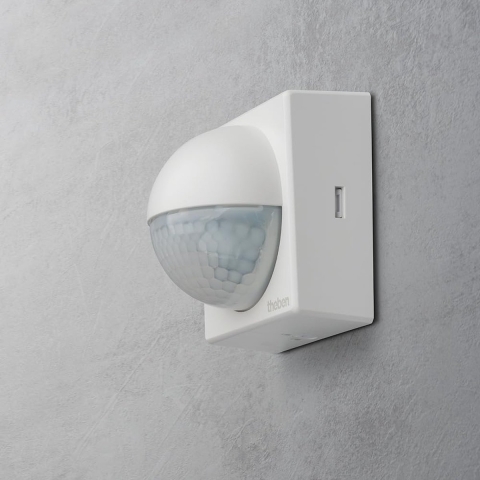 Theben 1010200 Bewegingsmelder Opbouw (op muur) 180 ° Wit IP55