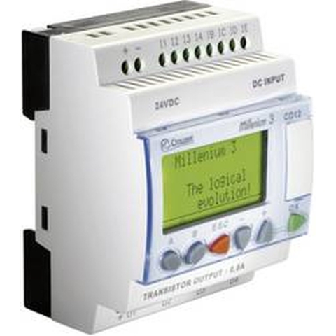 Crouzet 88970042 Millenium 3 CD12 S PLC-aansturingsmodule 24 V/DC