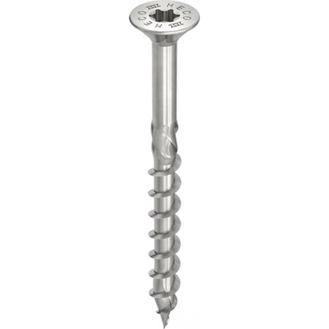 Heco Topix-plus 8,0 x 120 vk T-40 dd rvs A2; 100 stuks - HC61857