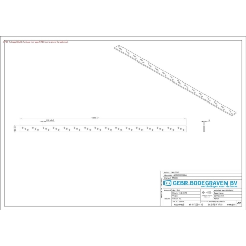 GB ankerstrip 800 30x5.0 verzinkt | 10 stuks - 17201508
