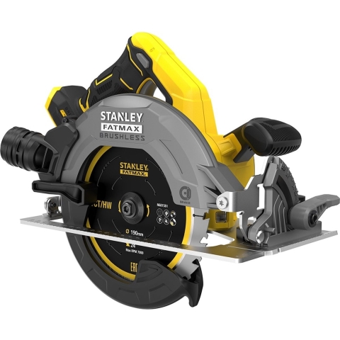 Stanley FATMAX SFMCS550B 18V Brushless Accu Cirkelzaag | 190MM | Body - SFMCS550B-XJ