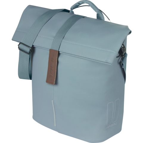 Enkele fietstas Shopper City MIK Studs 16L Grafietblauw