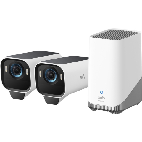 Eufy Eufycam S3 Pro 2+1 Slimme Binnen- / Buitencamera Wit
