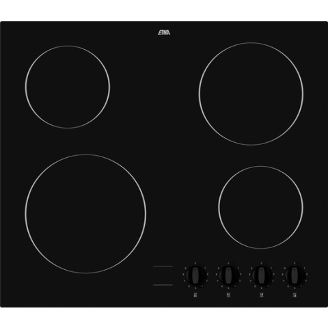 ETNA KC160ZT – Keramische – Inbouw kookplaat - Draaiknoppen