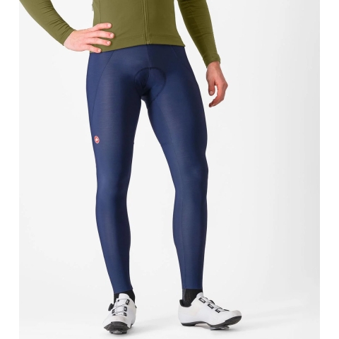 Castelli Espresso bibtight dark belgian blue heren M