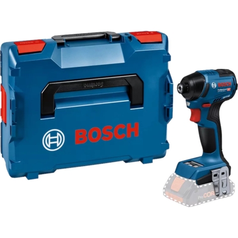 Bosch Blauw GDR 18V-220 C Professional | Accu Slagschroevendraaier | met Bluetooth-module | Excl. Accu en lader | In L-Boxx 136 - 06019L6001