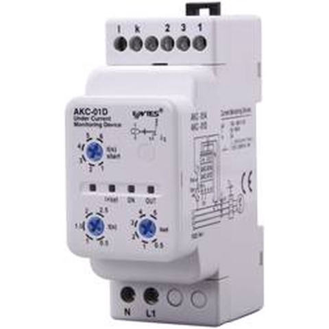 ENTES AKC-01D Bewakingsrelais 1x wisselcontact 1 stuk(s)