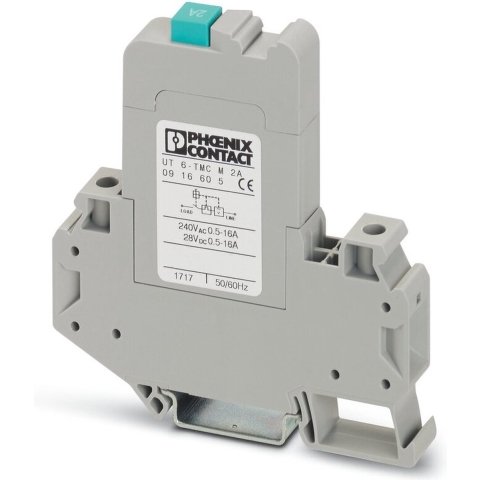 Phoenix Contact 0916605 UT 6-TMC M 2A Beveiligingsschakelaar Thermisch 240 V/AC 2 A 6 stuk(s)