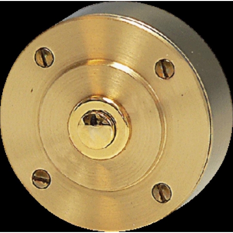 Grothe 64151 Deurcontact Accessoires voor deurintercom Messing (geborsteld)