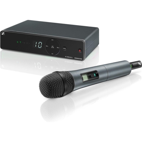 Sennheiser XSW 1-835-E Draadloze microfoonset Zendmethode:Radiografisch Incl. klem XLR Radiografisch