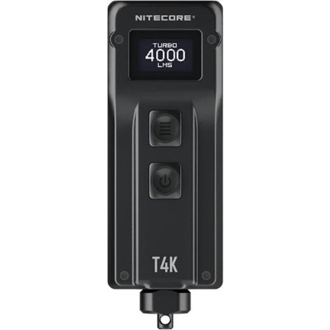 NiteCore T4K Zaklamp werkt op een accu LED 4000 lm 77 g