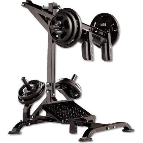 Beentrainer - Powertec L-SC Squat & Calf Raise