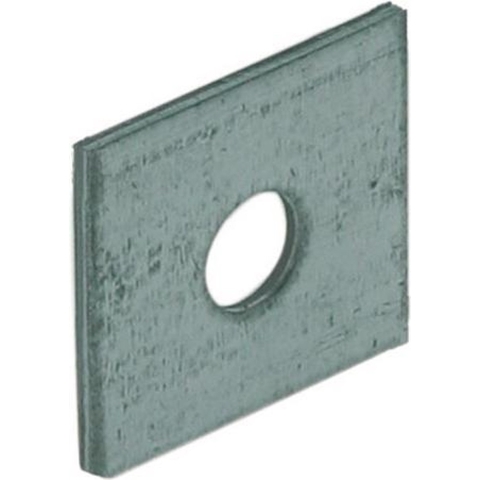 GB vierkante sluitplaat M12 (100x6) thermisch verzinkt | 25 stuks - GB844530025