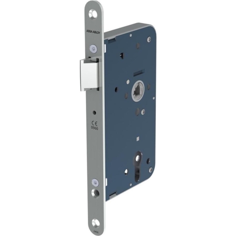 ASSA ABLOY 2466 Cilinderloopslot | DM60mm | PC72mm | krukgat 8mm | voorplaat RVS 24x235mm rechthoekig | DR 1+3/2+4 - 7272320