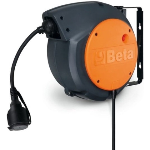 Beta 1844 15-H05/SCK Automatische kabelhaspel | met 3Gx1,5 mm² kabel en SCHUKO type stopcontact - 018440316 018440316
