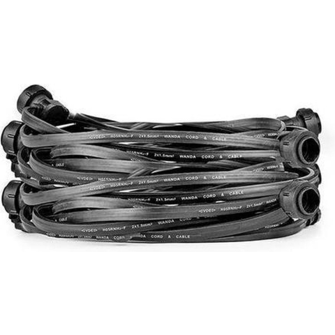 LEDmaxx Illu-10-v2 Party-lichtketting Binnen/buiten werkt op het lichtnet Aantal lampen 10 LED Verlichte lengte: 10 m