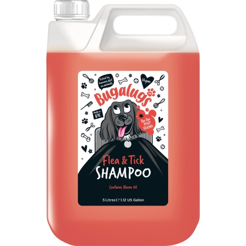 Bugalugs Flea&Teak Shampoo Dog Jerry Can 5L