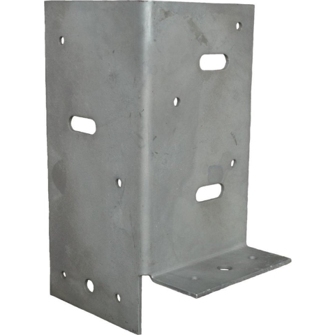 GB paalhouder type B 1 lip 90x90x145mm zink magnesium | 20 stuks - GB73593