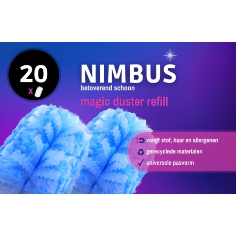 20x NIMBUS Magic Duster Navulling 20 stuks