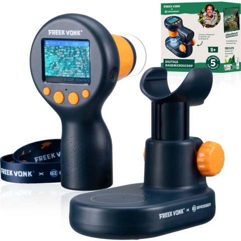 Freek Vonk x BRESSER handmicroscoop voor kinderen