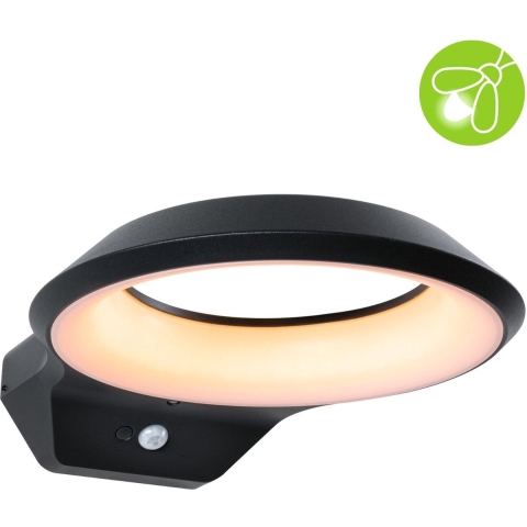 Paulmann Anela 94837 LED-wandlamp 12 W LED Antraciet