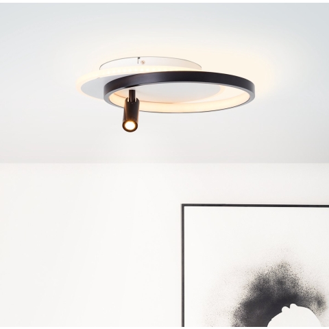 Brilliant G99752/76 Eunomia LED-plafondlamp LED 24 W Zwart