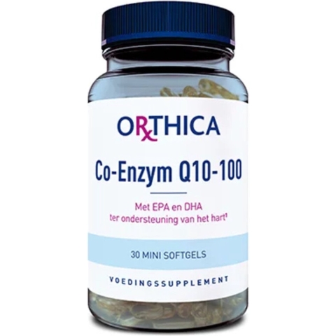 2x Orthica Co-Enzym Q10-100 30 capsules