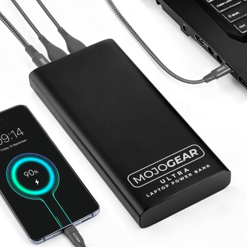 Mojogear 26.800mAh Powerbank 100W, perfect voor o.a. laptops - 2 x USB en 1 x USB-C