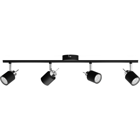 Philips Meranti 8719514465435 Plafondspot GU10 Zwart