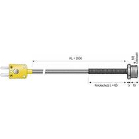 B + B Thermo-Technik 0625 1445-06 Schroefsensor -50 tot +400 °C Sensortype K