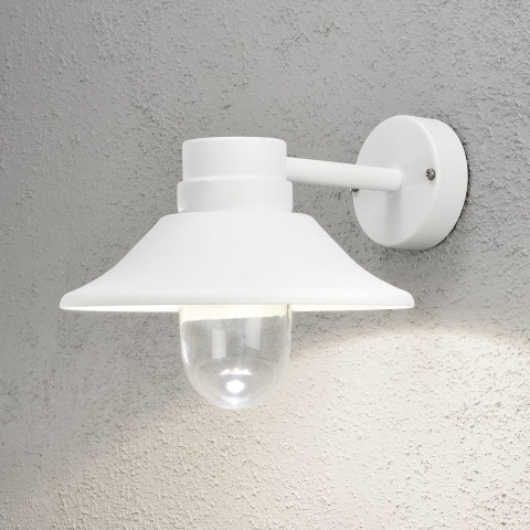 Konstsmide Vega 412-250 LED-buitenlamp (wand) Energielabel: F (A - G) LED LED vast ingebouwd 5 W Wit