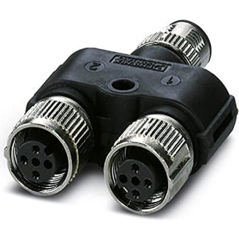 Phoenix Contact 1403627 Sensor/actuator verdeler en adapter M12 Aantal polen: 3 Adapter, Y-vorm 5 stuk(s)