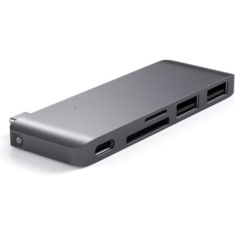 Satechi ST-TCUPM USB-combi-hub Spacegrijs