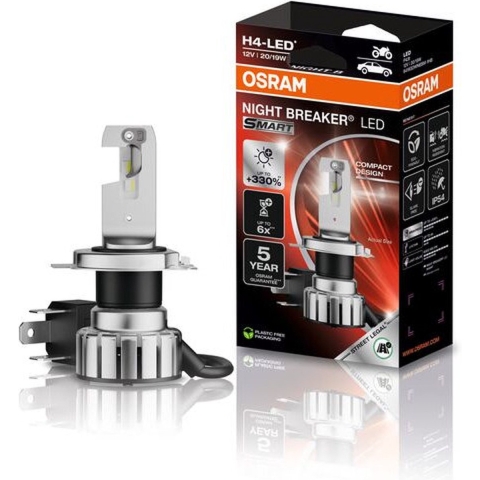 OSRAM 64193DWNBSM-1HB LED-lamp Night Breaker LED H4 21 W 12 V