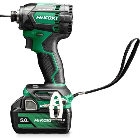 HiKOKI WH18DCWFZ Accu Slagschroevendraaier - 1/4"- 18V Incl. 2x 5,0Ah Accu's En Lader In HSC II