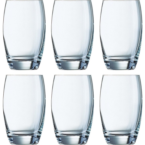 18x Stuks waterglazen/sapglazen Salto 350 ml -