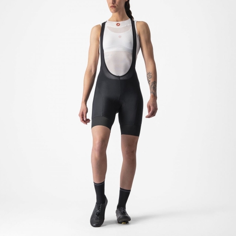 Castelli Prima bibshort zwart dames XL