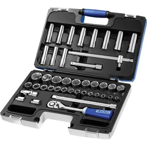 Expert by Facom doppen en hulpstukken 1/2" | metrische maten | 42-delig | E032908 - E032908