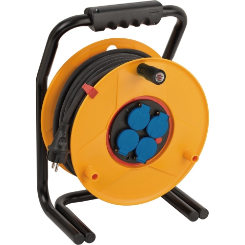 Brennenstuhl Brobusta Bretec IP44 kabelhaspel | 40m | H05RR-F 3G2,5 FR - 1312824