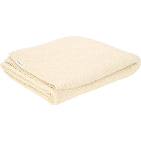 Deken Ledikant Little Dutch Pure Soft White Gebreid