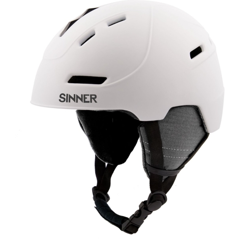 Sinner SILVERTON skihelm mat wit, 59-62 cm