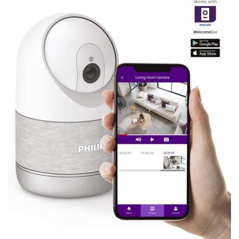 Philips WelcomeEye LOOK 531051 IP Bewakingscamera 2560 x 1440 Pixel