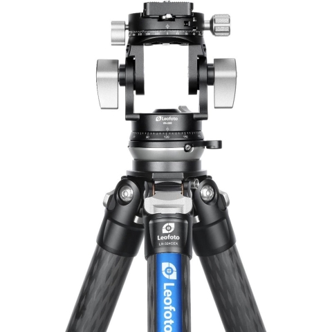 Leofoto VH-30R two-way head with handle and dual panorama