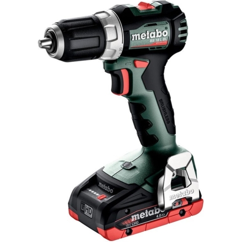 Metabo BS 18 L BL 613155800 Accu-schroefboormachine 18 V 4 Ah Li-ion Incl. 2 accus, Brushless, Incl. koffer, Incl. lader, Incl. accessoires