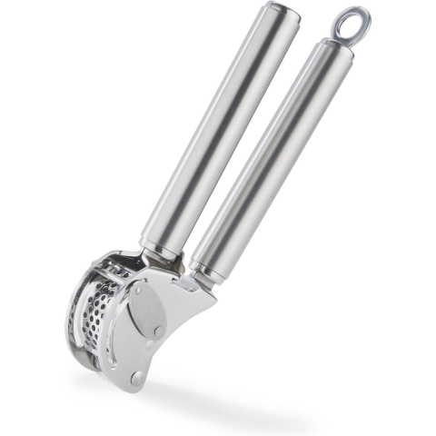 Rosle Knoflookpers Round - RVS - Met Schraper